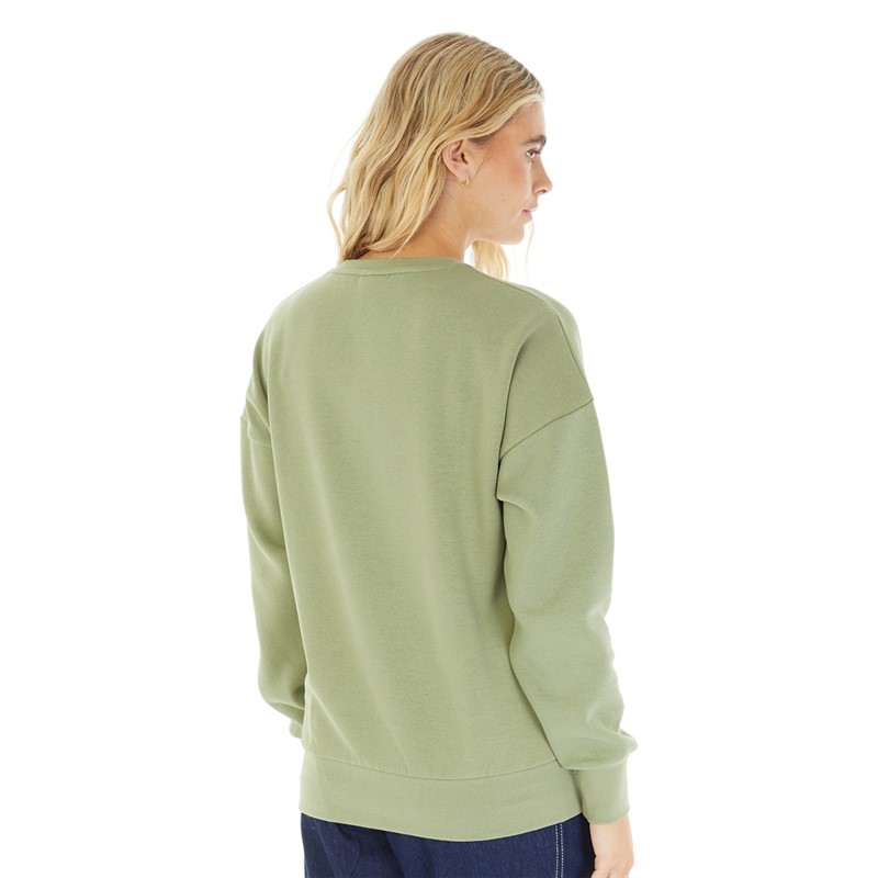 Bench Sweat-Shirt Steffi Femme Kaki Clair