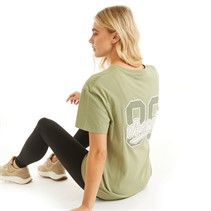 Bench Womens Gauff T-Shirt Soft Khaki