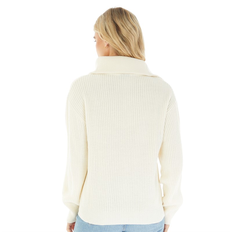 Bench Womens Thurynn Jumper Ecru