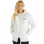 Bench Kapuzenpullover Damen Mintz Teddy gefüttert mit Reißverschluss Grau Melange