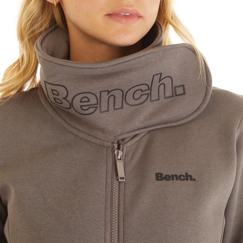 Bench Womens Original Track Top Charcoal