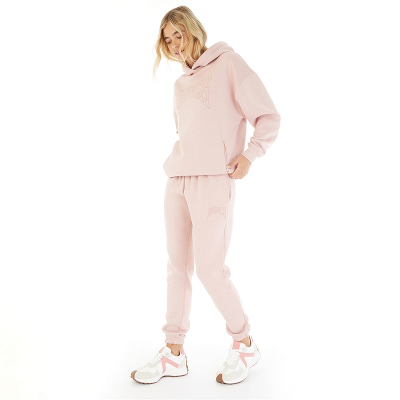 Bench Womens Bellany Tracksuit Light Dusky Pink