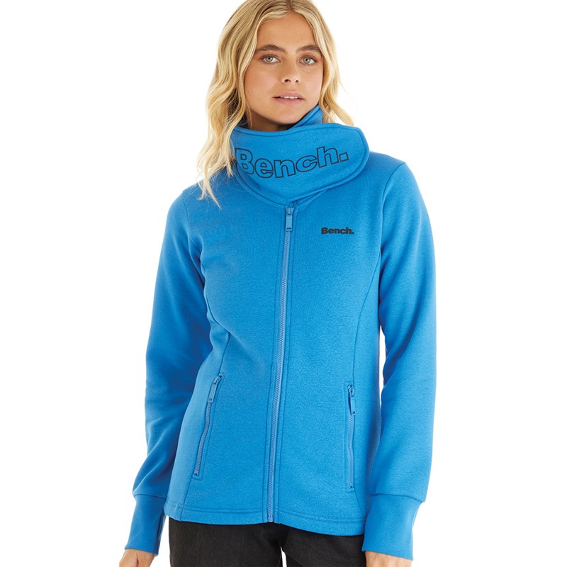 Bench Womens Original Track Top Bright Blue