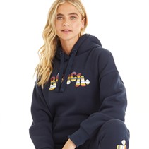 Bench Damen Farrih Hoodie Marineblau