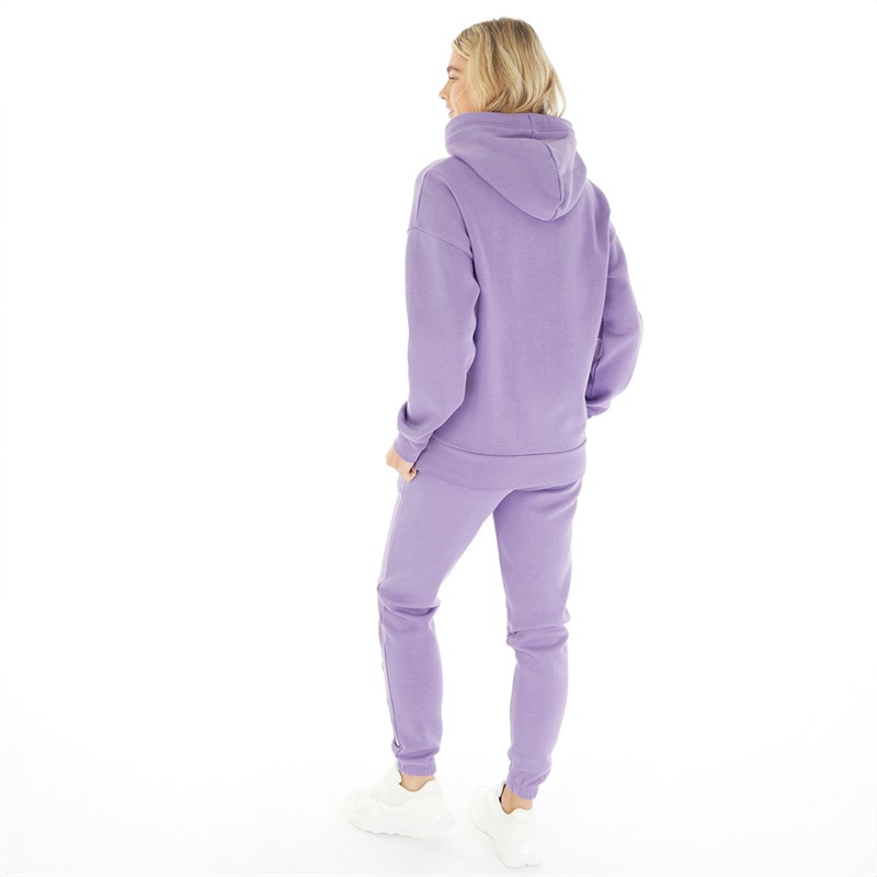 Bench Womens Levine Tracksuit Washed Purple