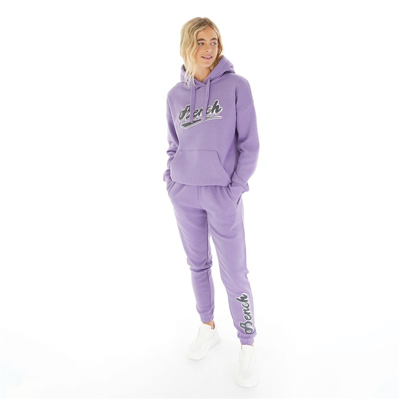 Bench Womens Levine Tracksuit Washed Purple