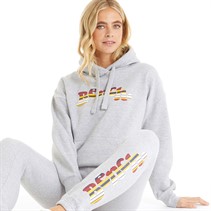 Bench Dames Farrih Hoodie Grijs Melange