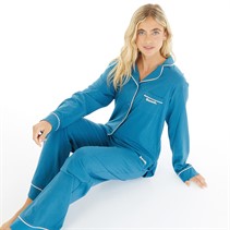 Bench Womens Angelika Pyjamas Deep Teal