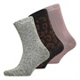 Bench Womens Clemmie Three Pack Socks Multi