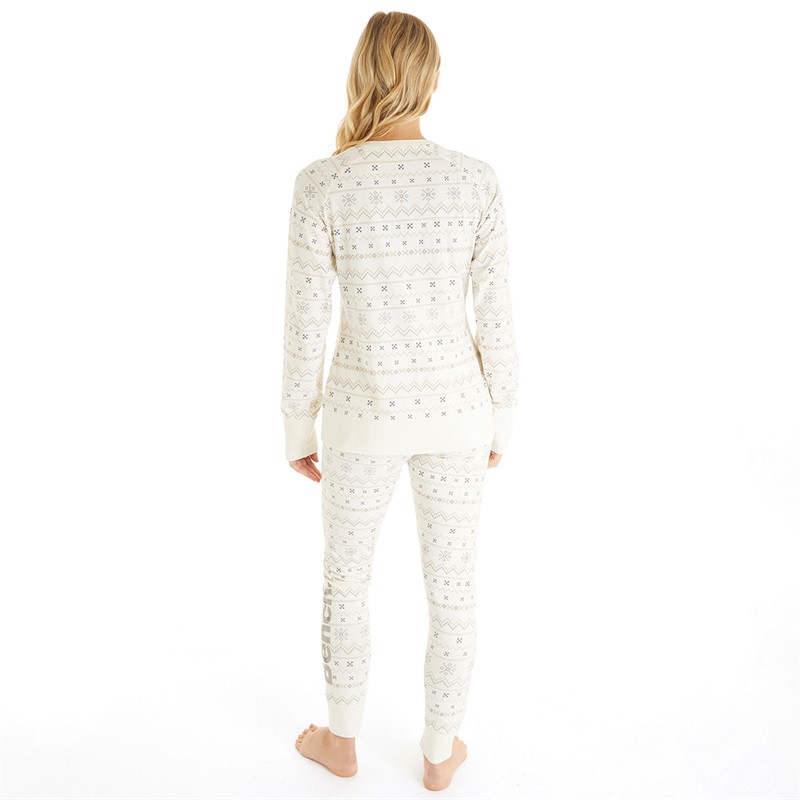 Bench Womens Soffi Loungewear Set Winter White