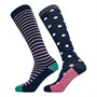 Bench Dames Mucian Twee Paar Welly Sokken Meerdere Kleuren