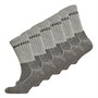 Bench Herren Elvo Sechs Paar Socken Ecru / Ecru Melange