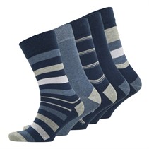 Bench Heren Rulber Sokken 5-Pack Navy