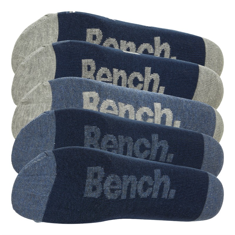 Bench Heren Rulber Sokken 5-Pack Navy