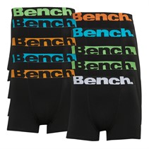 Bench Herren Gadoa 10er-Pack Boxershorts Schwarz