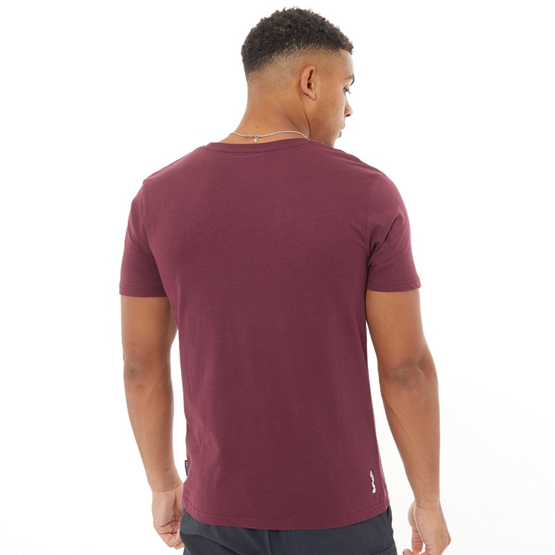 Bench T-Shirt Herren Rot