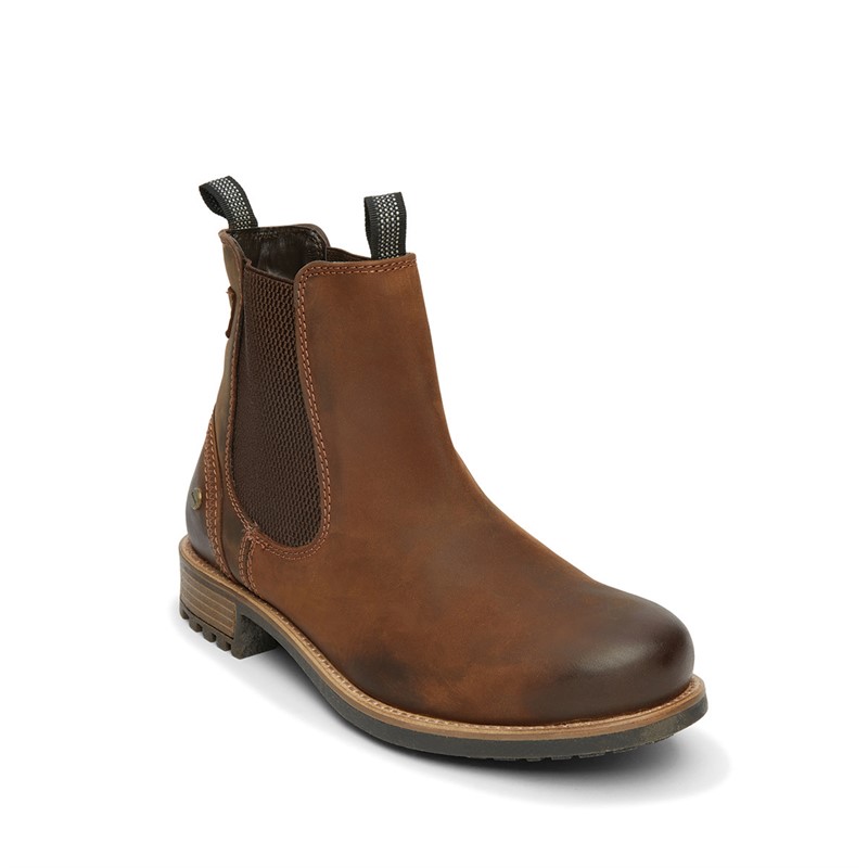 Bench Mens Newton Chelsea Boots Chestnut