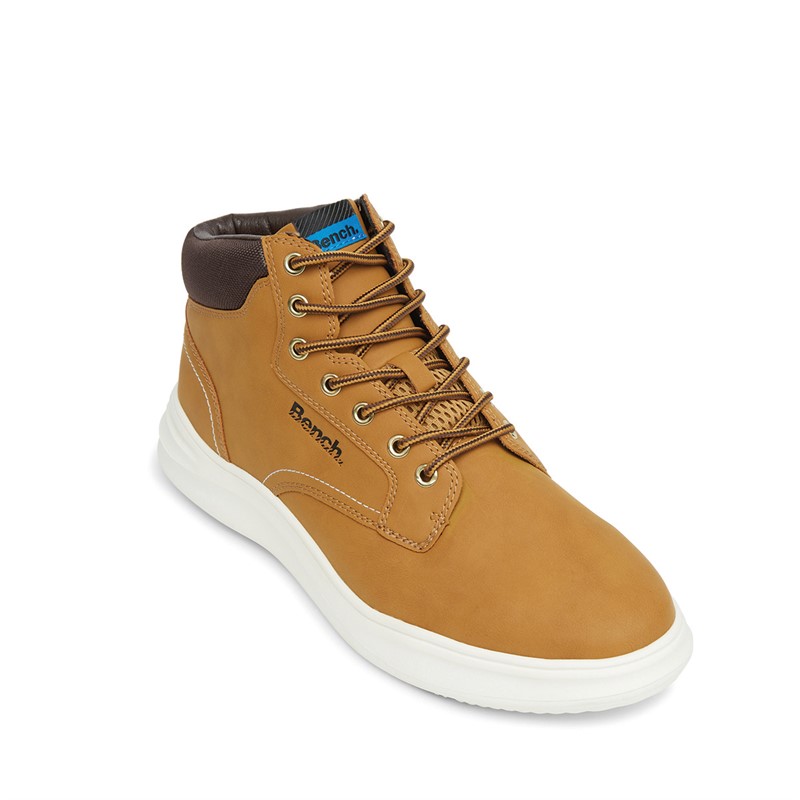 Bench Mens Cheetham Chukka Boots Wheat