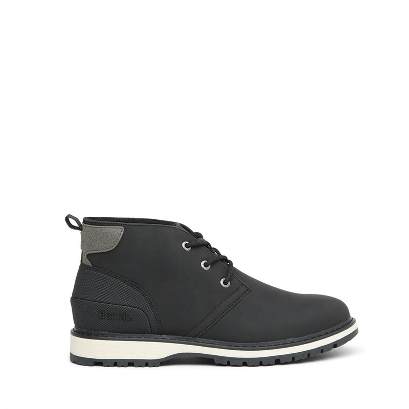 Bench Mens Hewlett Chukka Boots Black