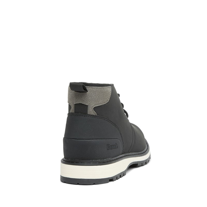 Bench Mens Hewlett Chukka Boots Black