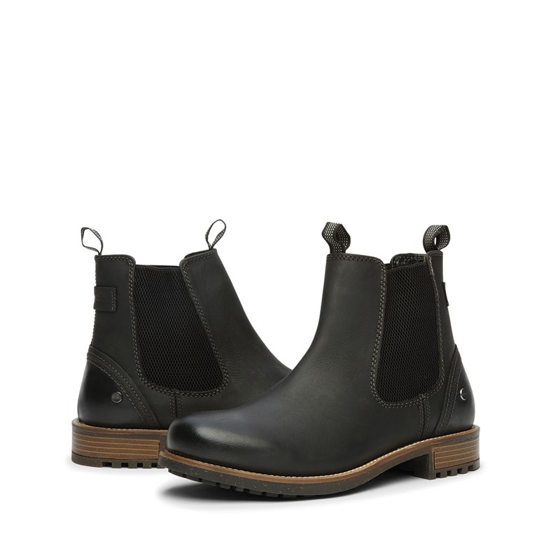 Bench Mens Newton Chelsea Boots Black