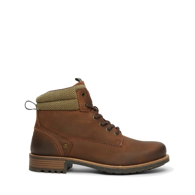 Bench Mens Lever Boots Chestnut