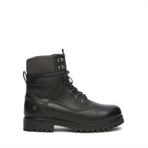 Bench Mens Oldham Aviator Boots Black