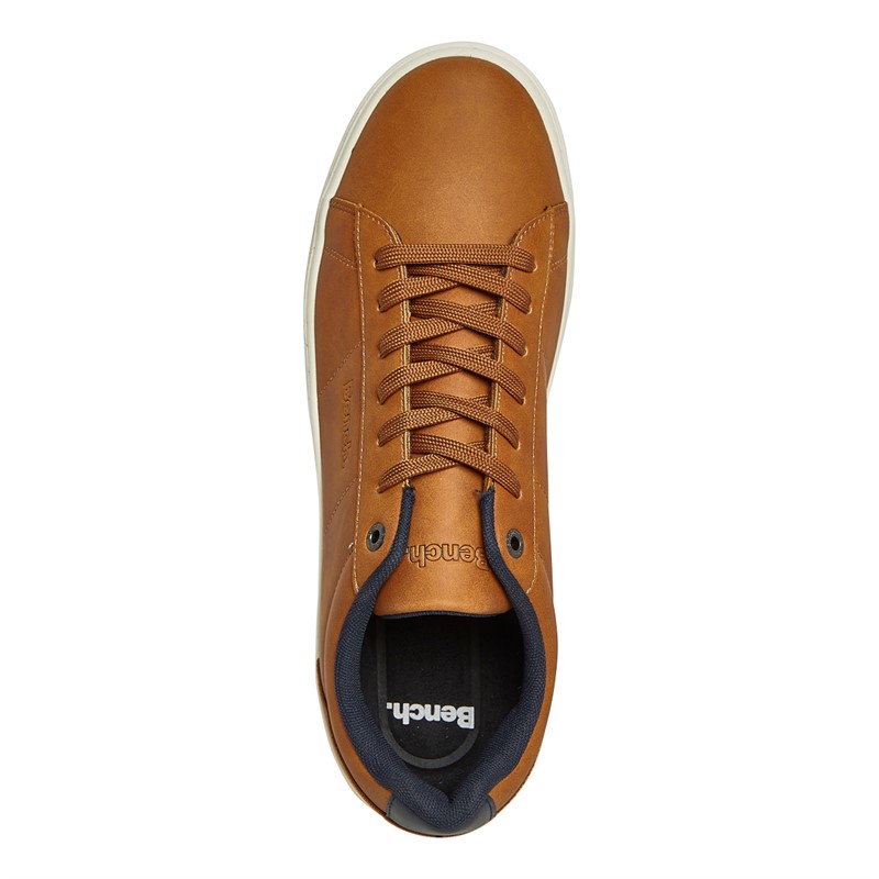 Bench Mens Gorton Trainers Tan