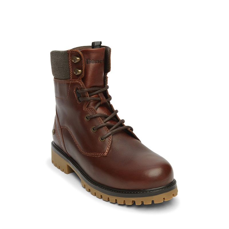 Bench Mens Oldham Aviator Boots Brier