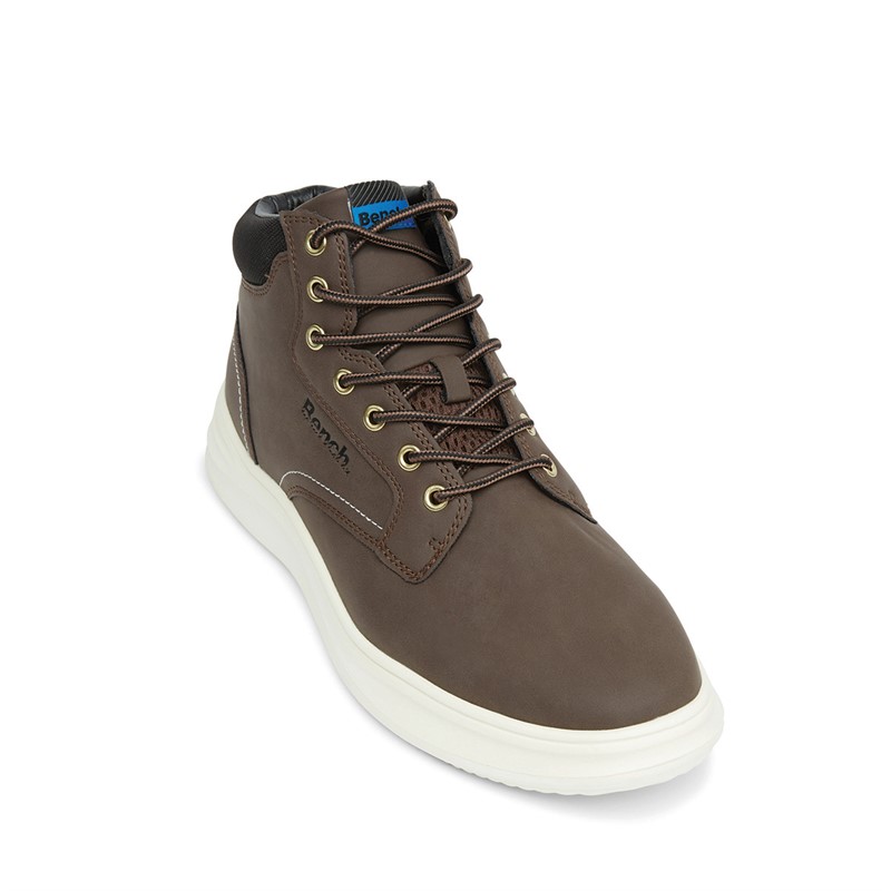 Bench Mens Cheetham Chukka Boots Brown