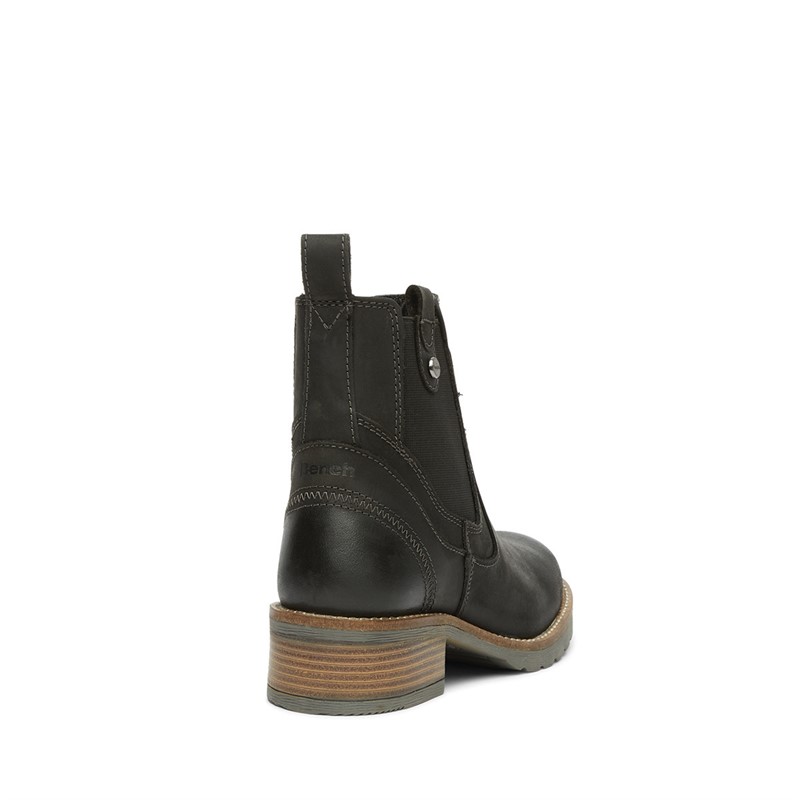 Bench Womens Weaver Chelsea Boots Black