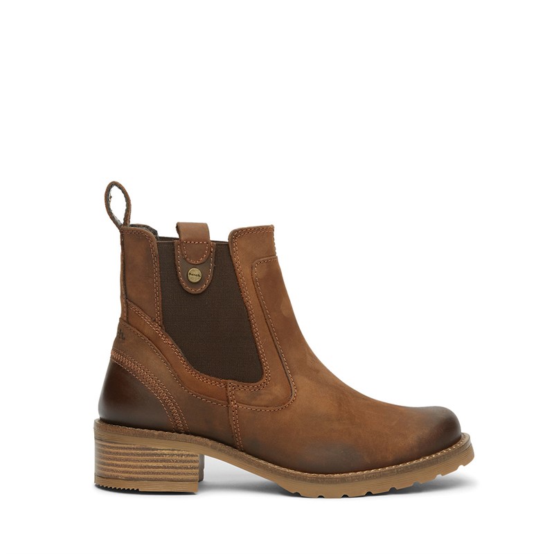 Bench Womens Weaver Chelsea Boots Chestnut