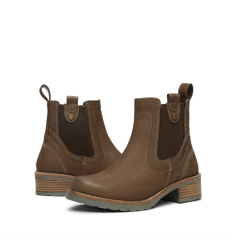 Bench Womens Weaver Chelsea Boots Stone