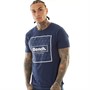 Bench Mens Ferrio T-Shirt Navy