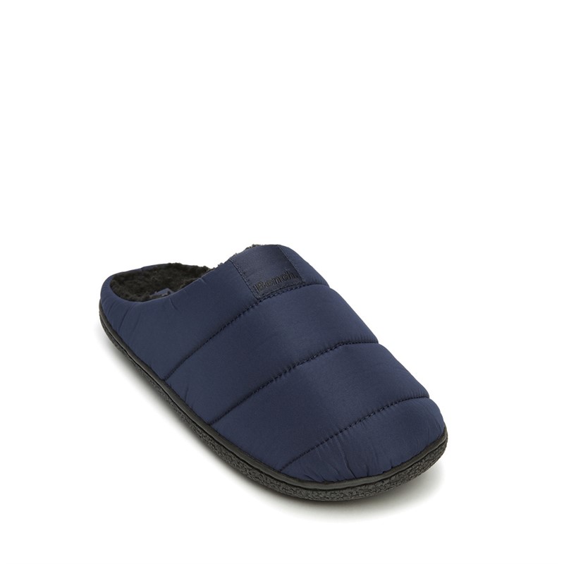 Bench Mens Niall Mule Slippers Navy