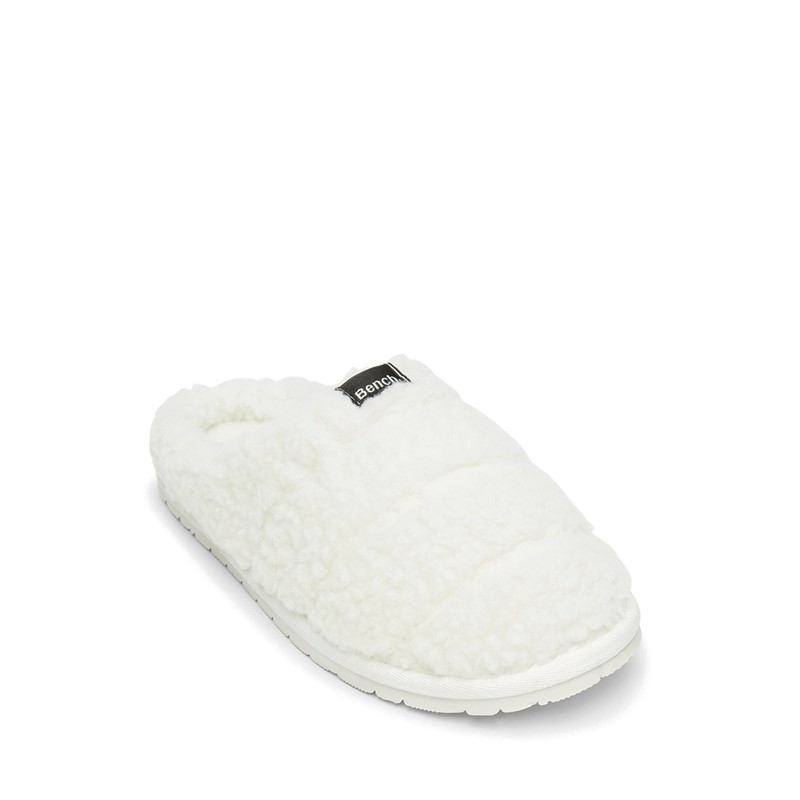 Bench Chaussons mules Abbie crème femme