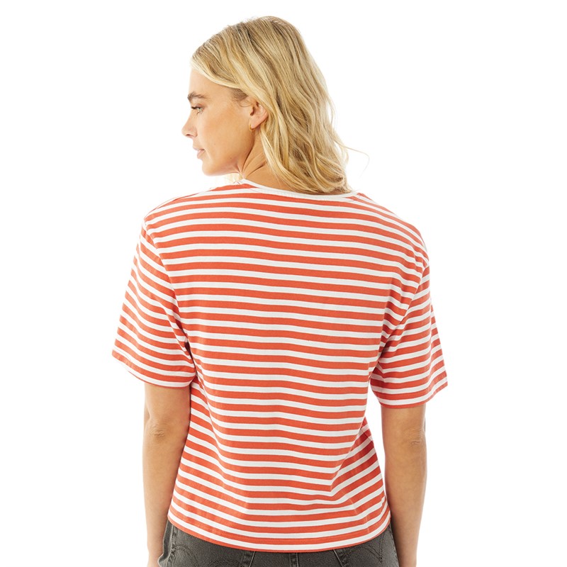 Bench Womens Aife T-Shirt Red