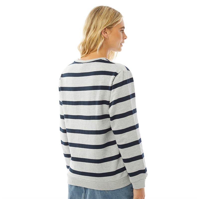 Bench Womens Laide Sweatshirt Grey Marl