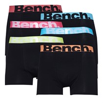 Bench Boxers noirs Homme Vedfo Six Pack