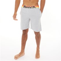 Bench Heren Lounge Shorts Grijs Melange