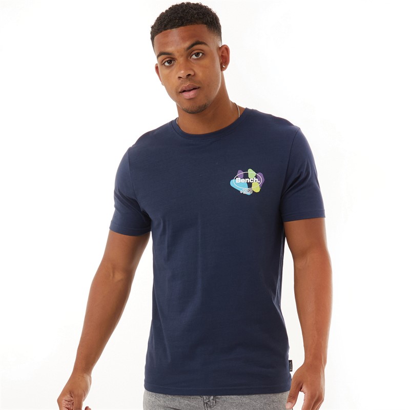 Bench Herren Rinox T-Shirt Marineblau