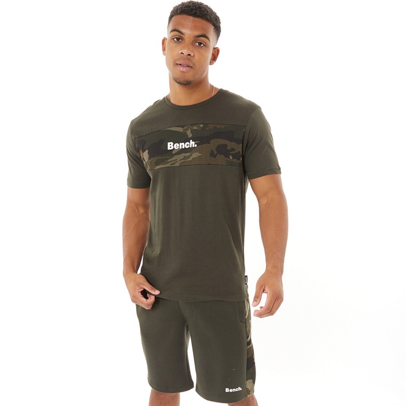 Bench Mens Lasno Co-Ord Khaki