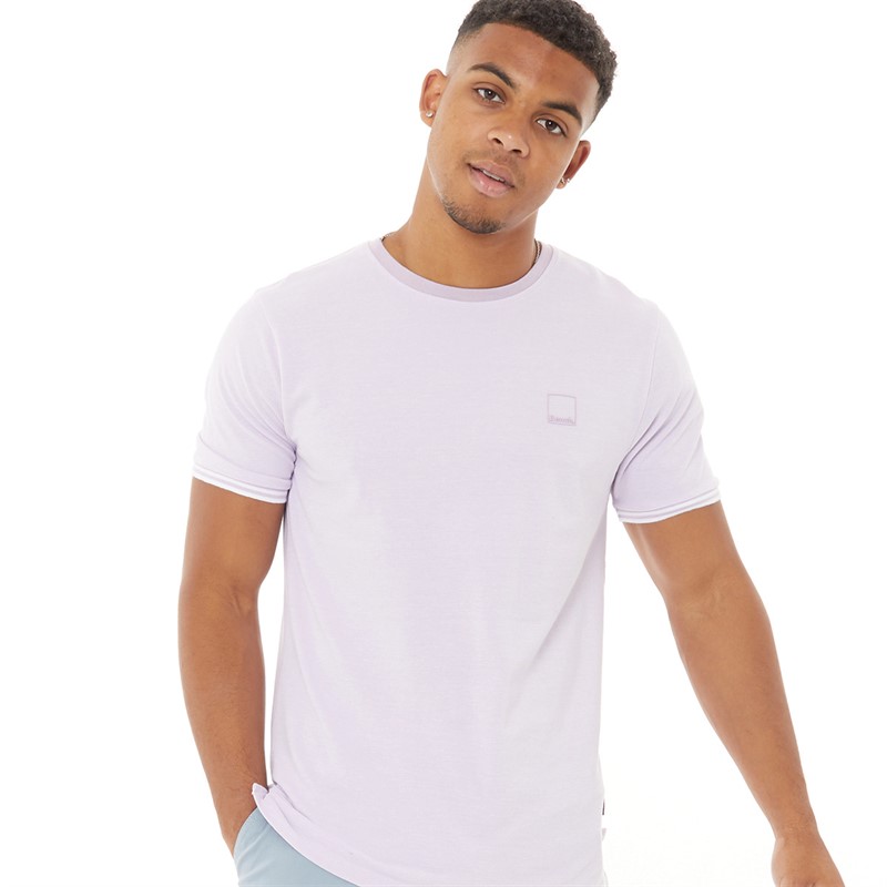 Bench T-Shirt Herren Lavendel