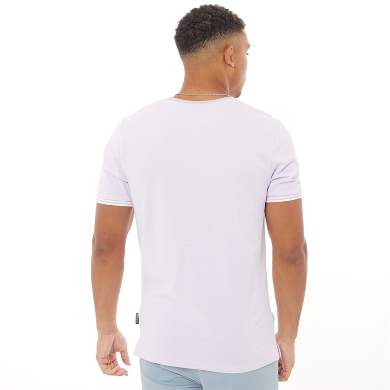 Bench T-Shirt Herren Lavendel