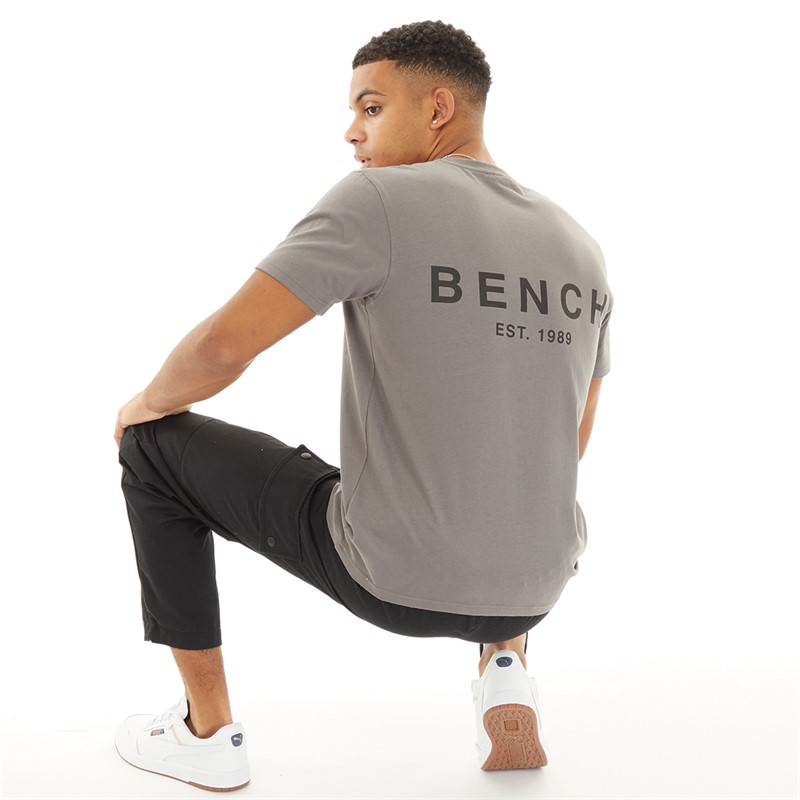 Bench Herren Kahuna T-Shirt Stahl Grau