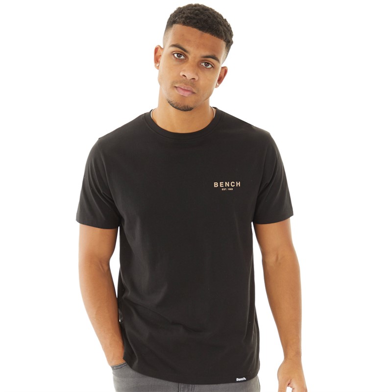 Bench T-Shirt Herren Schwarz