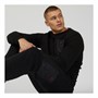 Bench Sweatshirt Marton Crew Schwarz Herren