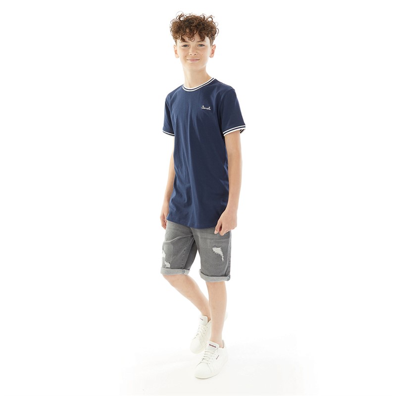 Bench T-shirt Garçon Stonos Marine