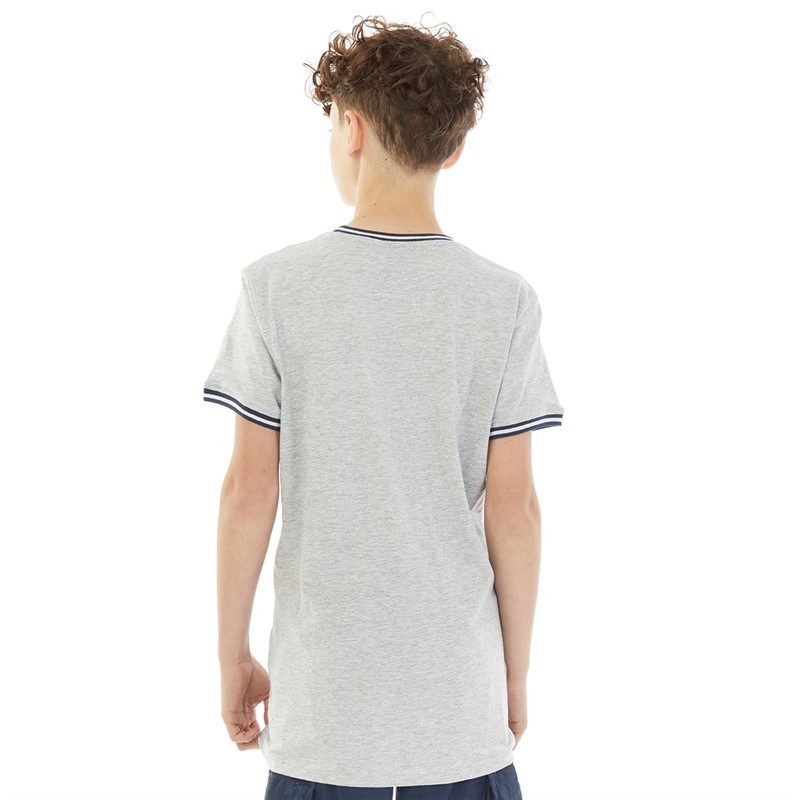 Bench T-shirt Gris Chiné Garçon Stonos