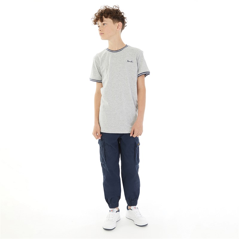 Bench T-shirt Gris Chiné Garçon Stonos